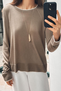 DOUBLE KNIT SWEATER - Zara фото 19