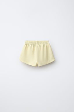 CONJUNTO CAMISETA Y BERMUDA INTERLOCK / Amarillo - Zara фото 7