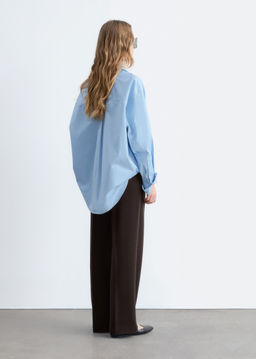 Pantalones rectos con pliegues marcados - H&m фото 7