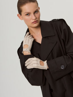 Перчатки женские б/п IS783 grey smoke - Eleganzza фото 8