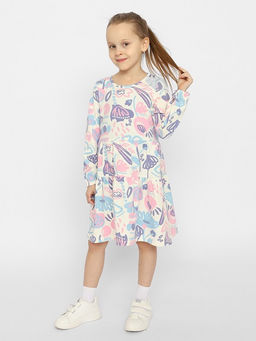CRB wear/CSKG 63440-21-350 Платье для девочки,экрю/Ex.Cherubino  фото 6