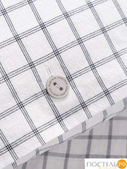 КПБ PRIME PRIVE ВАЛЬБО бел/черн (клетка)  фото 8