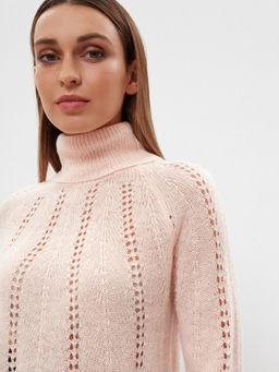 Conso/KJL 220620 - light peach Джемпер женский  фото 2