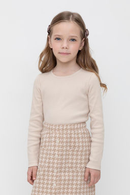 Crockid _ КР 301911/бежевый к507 джемпер для дев