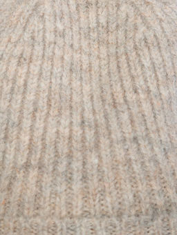 Шапка жен. шерсть+акр LB-M99005 beige melange - Labbra фото 6
