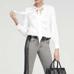 Блузка, белая - Heine фото 3