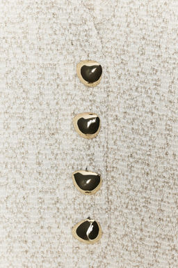 BUTTONED TEXTURED WAISTCOAT - Zara фото 7
