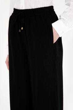 Женские черные брюки из плотной ткани - U.s. polo assn фото 12