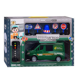 Набор с дорожными знаками "Дорожный спецназ",в  коробке