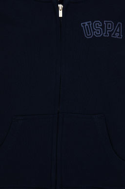 K_z _ocuk Lacivert Basic Sweatshirt Sepette S_rpriz _ndirim - U.s. polo assn фото 3