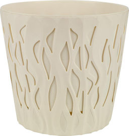 Горшок для цветов InGreen Winds D340мм/20л с дренажной вставкой 18,7л белоснежный жасмин IG652110048 - Пластик репаблик фото 4