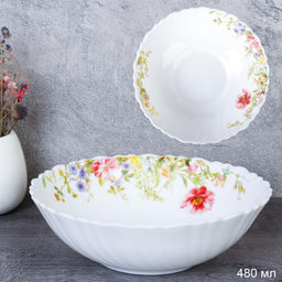 Салатник 480 мл 155 мм тарелка глубокая / TW-60 (7133) /уп 6/72/ Весенняя - Галеонтрейд фото 2