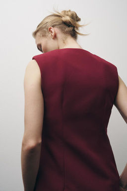 ZW COLLECTION WAISTCOAT WITH POCKETS - Zara фото 3