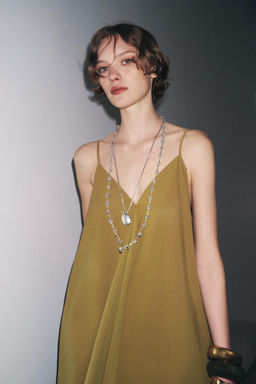 ZW COLLECTION STRAPPY MIDI DRESS - Zara фото 13