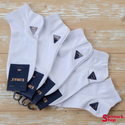 Носки мужские белые короткие A1700-2A, 10 пар в уп. - Swimark фото 2