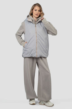 Куртка жилет двусторонняя демисезонная (синтепон 100) - El podio фото 4