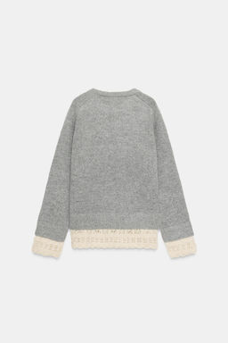 COMBINED KNIT SWEATER - Zara фото 7