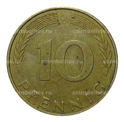 10 пфеннигов 1992 года J Германия