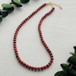 Бусы из Родонита 43 см +