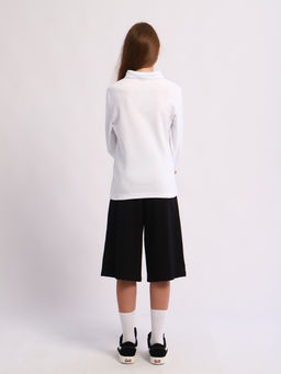 Футболка-поло София белый - Ладошки фото 12