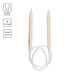 Спицы GAMMA круговые BC1 бамбук d 12.0 мм 80 см 1 шт фото 6