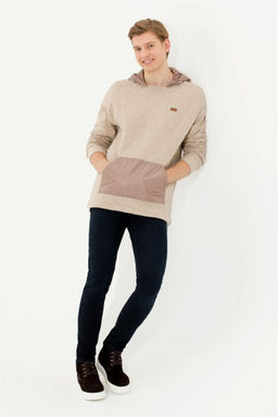 U. S. Polo Assn Мужская комфортная толстовка с капюшоном и камнем - U.s. polo assn фото 10