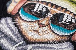 Набор для вышивания PANNA J-7360 Меломан Стенли 18 х 22.5 см