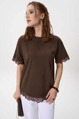 Футболка Бэль (шоколадный) - Эльза фото 12