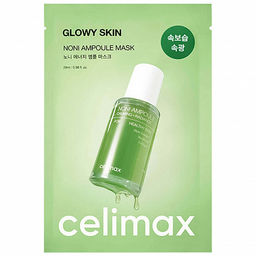 Celimax The Real Noni Ampoule Mask Glowy Skin 29ml*1ea - Увлажняющая маска с экстрактом нони
