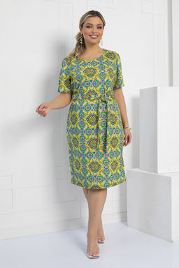 Платье Весеннее чувство (желтое) П12922-25М - Lt collection фото 7
