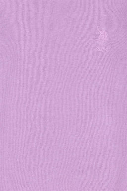 U. S. Polo Assn / Базовый свитер сиреневого цвета для девочки - U.s. polo assn фото 3