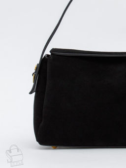 Сумка женская кожаная 1103M black Polina&Eiterou в Новосибирске