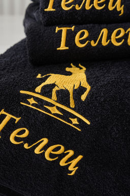 14418/10 Знаки зодиака полотенце махровое плотность 350гр