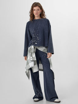 Комплект женский серый с обработкой эйсид - Mark formelle фото 8