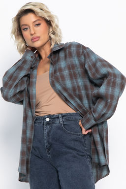 Рубашка Дэлли (шоколад) Б15108-7М - Lt collection фото 5