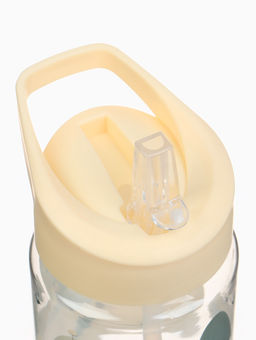 Поильник детский с трубочкой «Дино», 350мл., цвет бежевый Крошка Я