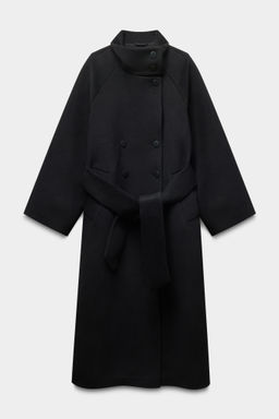 Пальто двубортное с рукавом реглан - Mollis фото 8