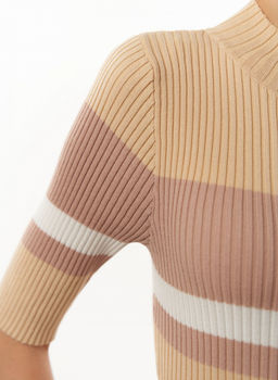 Conso/KDM 230723 - beige/powder Платье женское  фото 8