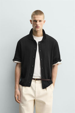 TEXTURED KNIT SHIRT - Zara фото 2