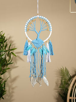 Ловец снов «Голубое дерево», 22×60 см