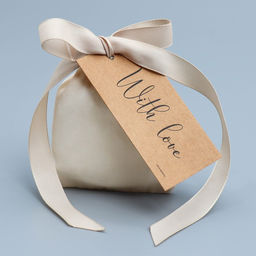 Цена за 5 шт. Мешочек подарочный из хлопка «Для тебя», 7×9 см ± 1.5 см ± 1.5 см