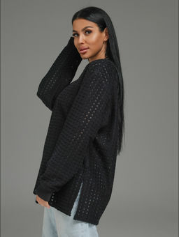 Фрэнсис свитшот женский (черный)