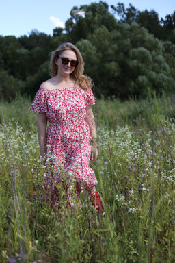 Платье Red flowers - Captain's mate фото 8