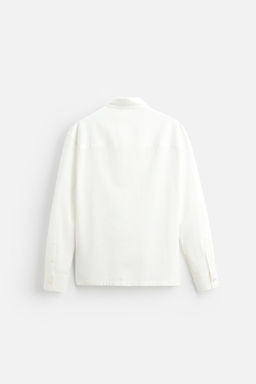 TEXTURED RELAXED FIT SHIRT - Zara фото 7