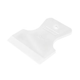 Шпатель резиновый белый 80мм "Сибртех"