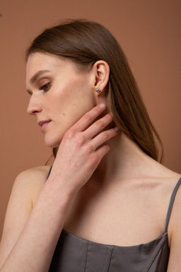 Серьги - пусеты из металла - Модные истории фото 4