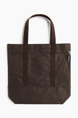 Bolsa tote en lona encerada - H&m фото 2