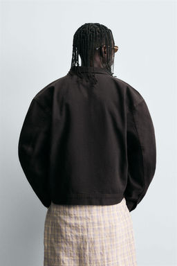 RELAXED FIT DENIM JACKET - Zara фото 3