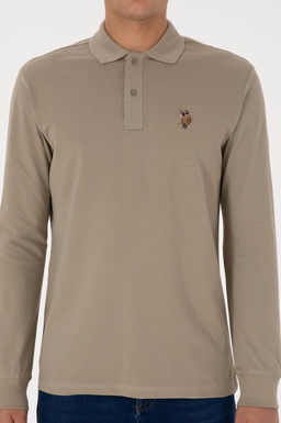 Erkek A__k Haki Basic Sweatshirt - U.s. polo assn фото 6