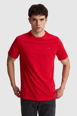 Erkek K_rm_z_ Regular Fit Polo Yaka Basic Ti__rt